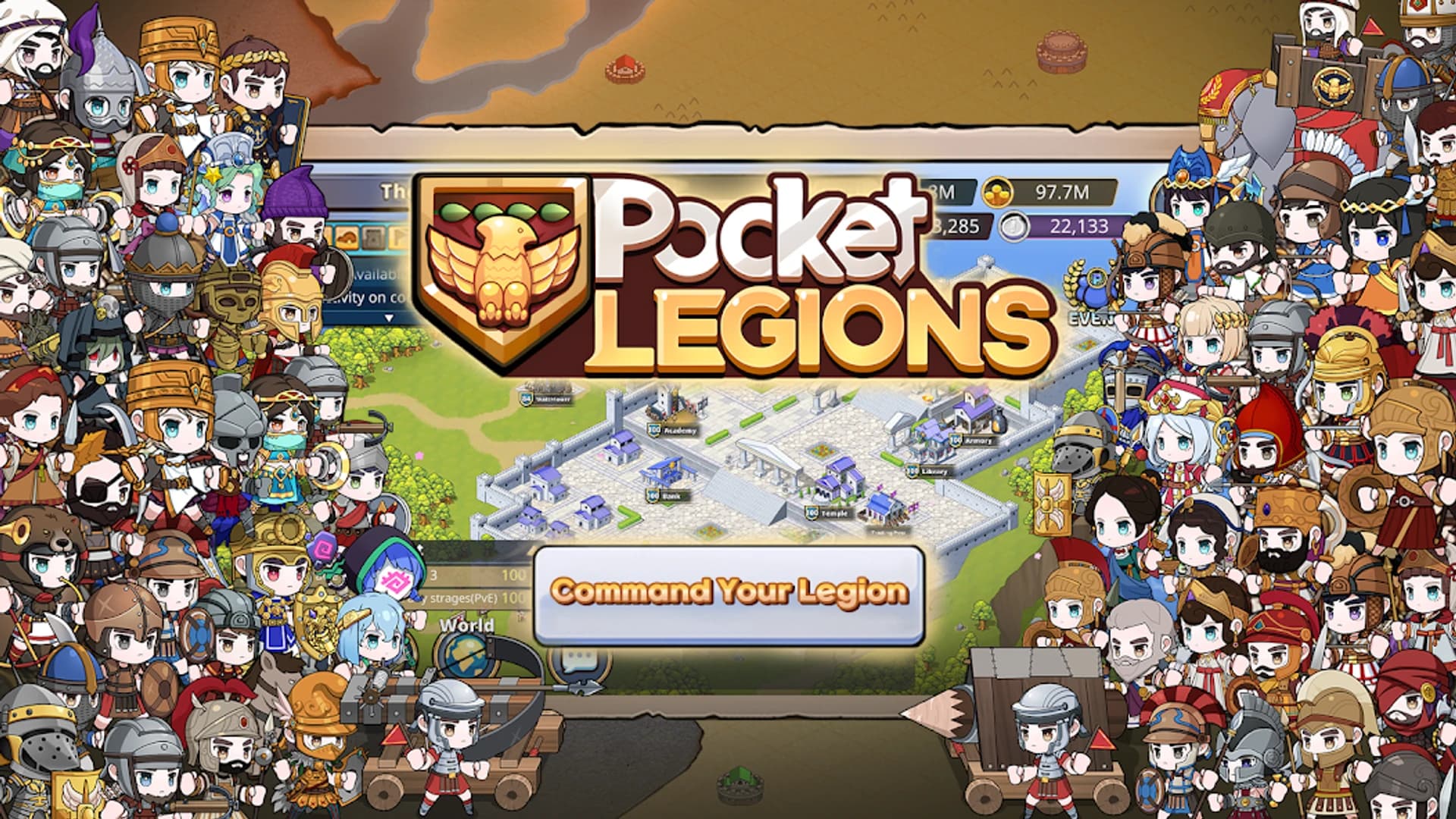 Pocket Legions — Funigloo's Mintory strategy game lands on Immutable Play June 25