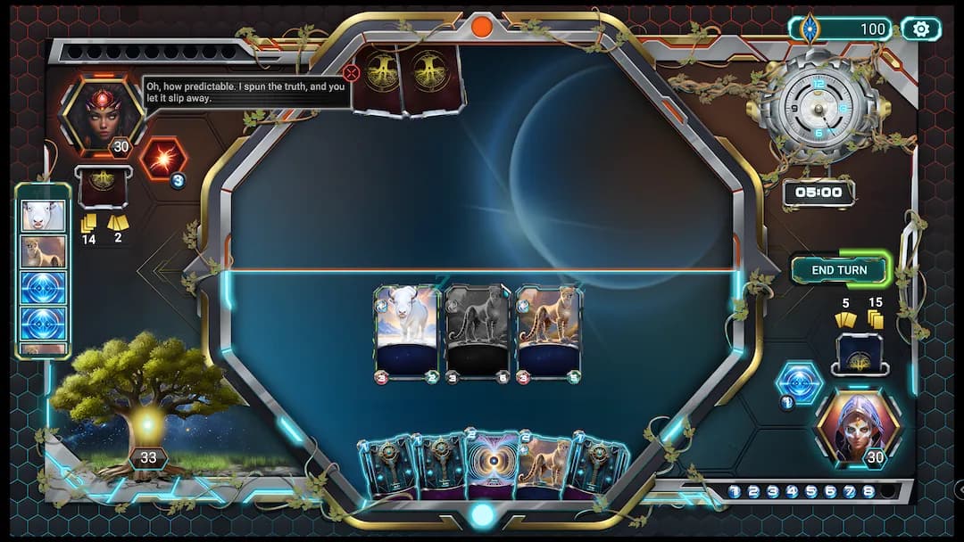 Elowyn: Quest of Time — gameplay and deck-building