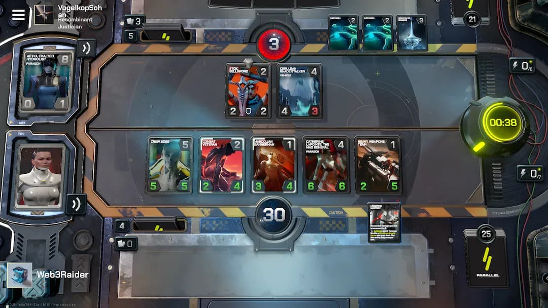 Parallel TCG - gameplay image placeholder