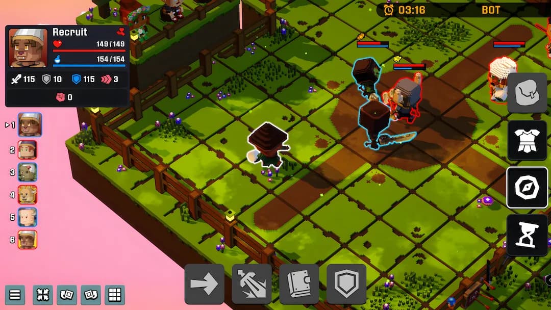 Voxie Tactics — retro tactical RPG
