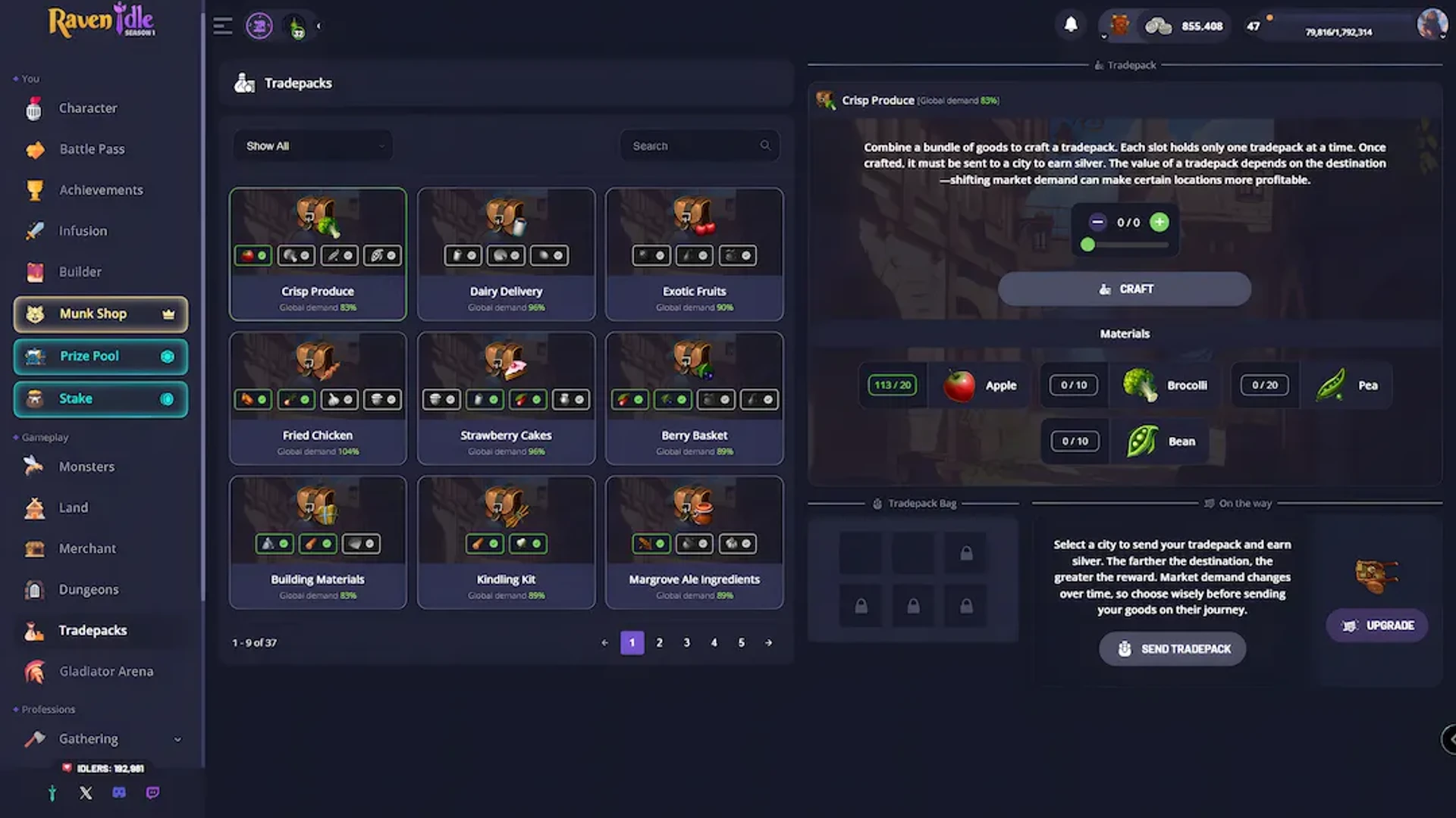 RavenIdle 2.0 Showcase: multi-client play and Taskbar Mode